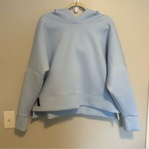 Sky Blue UNRL LuxBreak Oversized hoodie size L